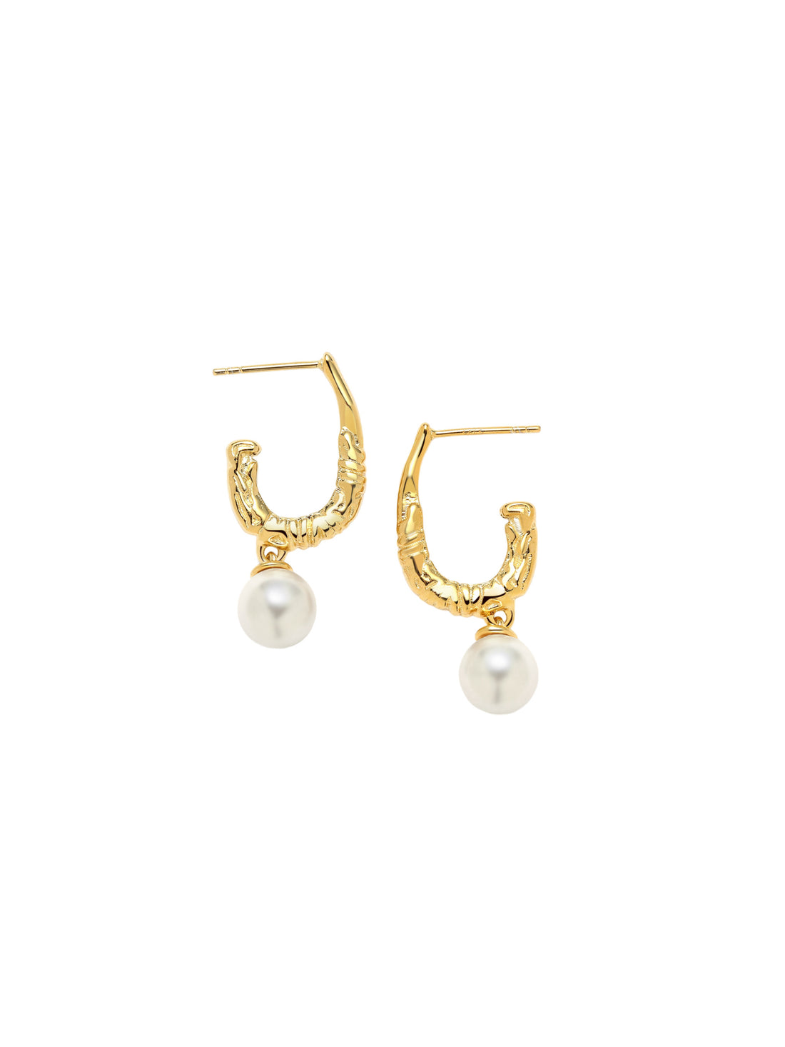 Textured earring - MOUSAI