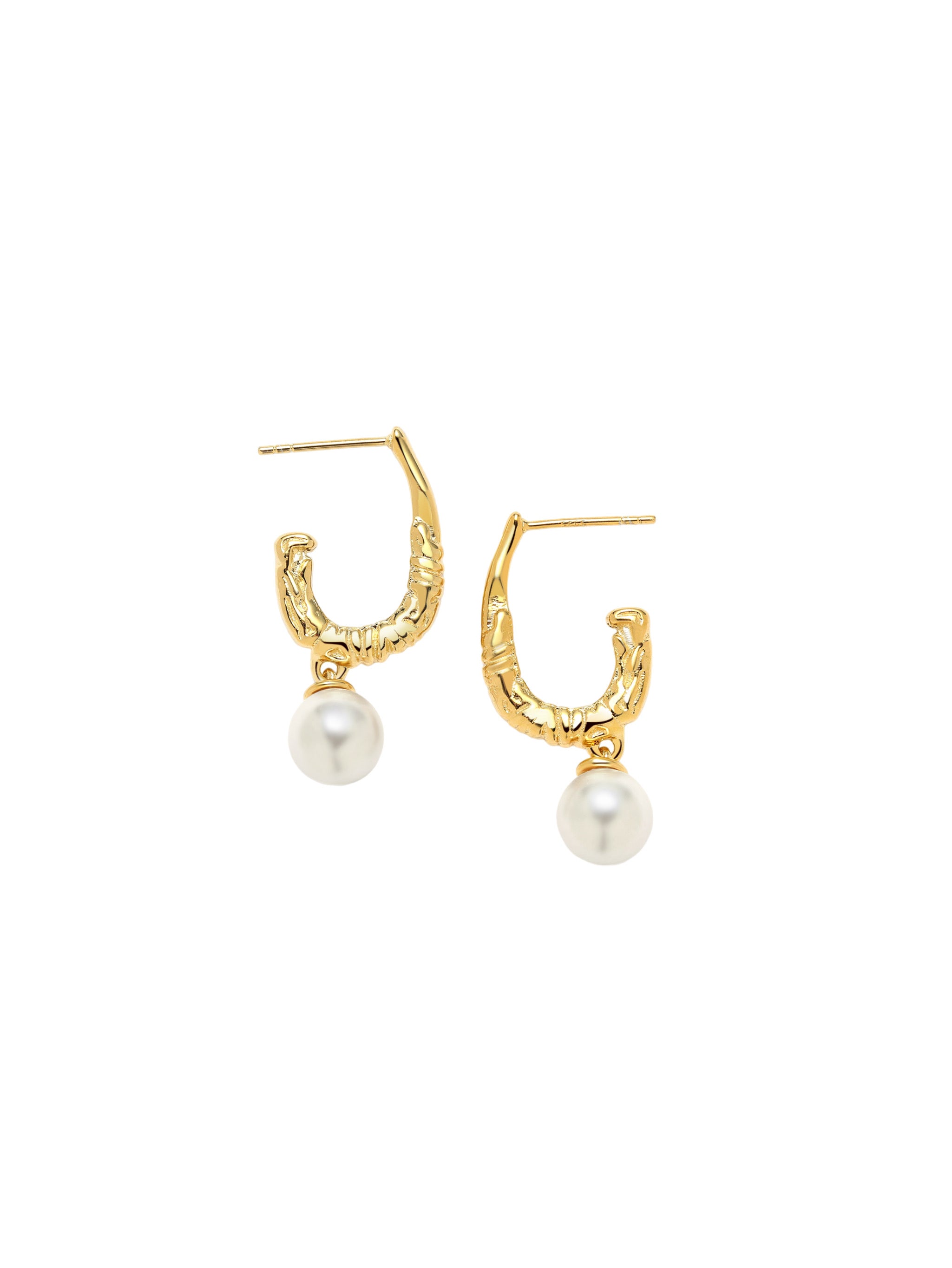 Textured earring - MOUSAI