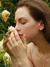 Freya Chain Ring - Amethyst - MOUSAI