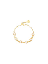 Freya Pearl Chain Ring - MOUSAI