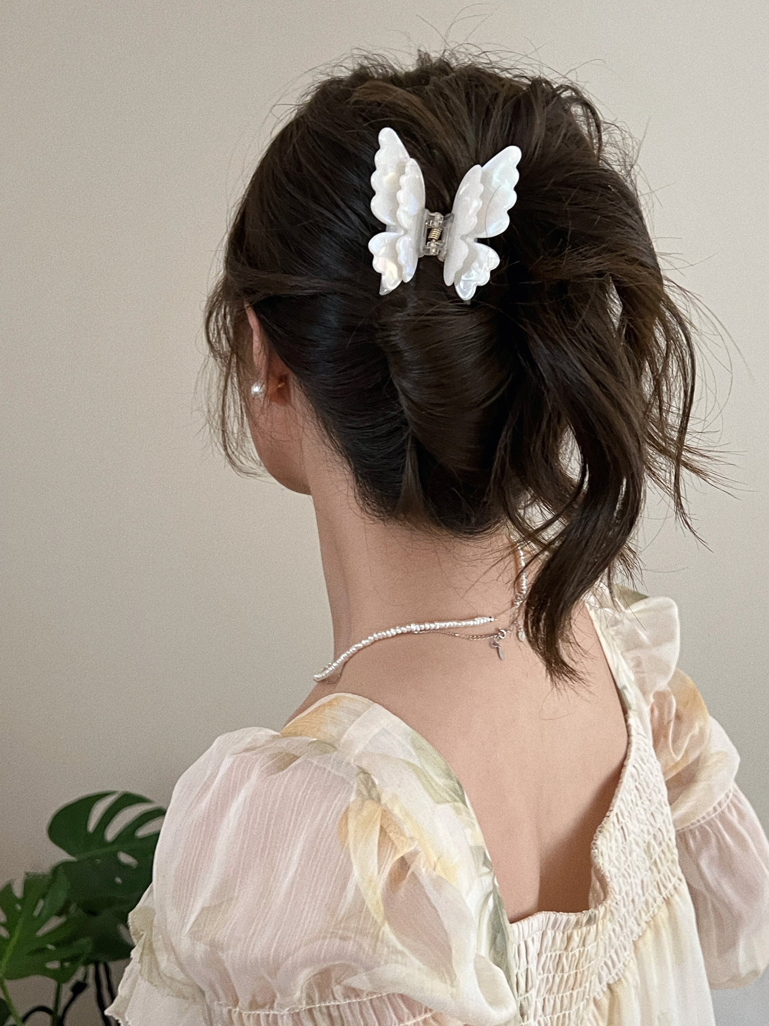 Petite Butterfly Claw Clip