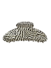 Pirouette Claw Clip in Tuxedo Chess - MOUSAI