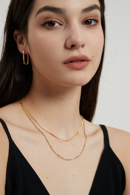 Emilia Hoop Earrings - MOUSAI