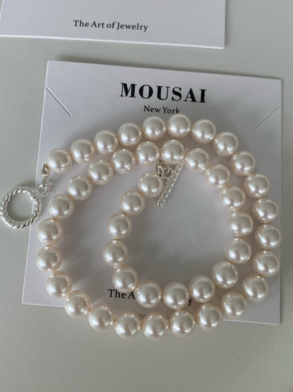 Audrey Pearl Necklace - MOUSAI