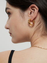 Bellona Chunky Hoop Earrings - MOUSAI
