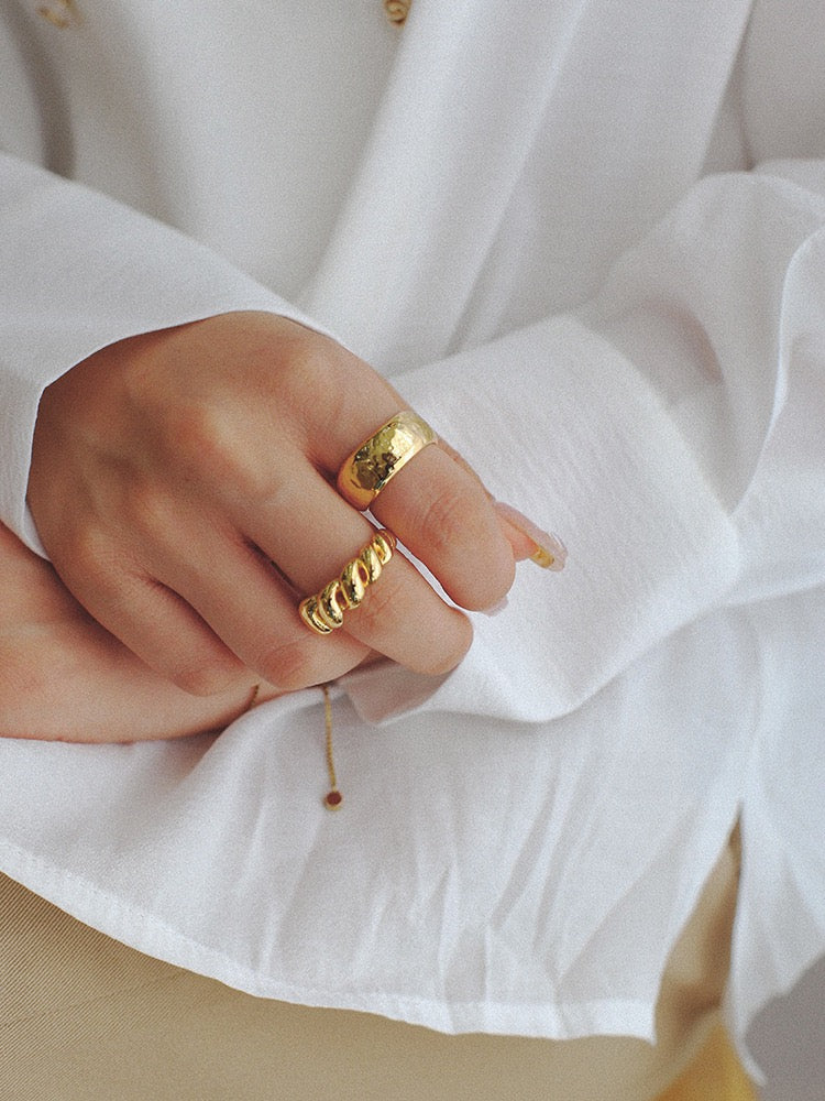 Lya Twisted Ring - MOUSAI