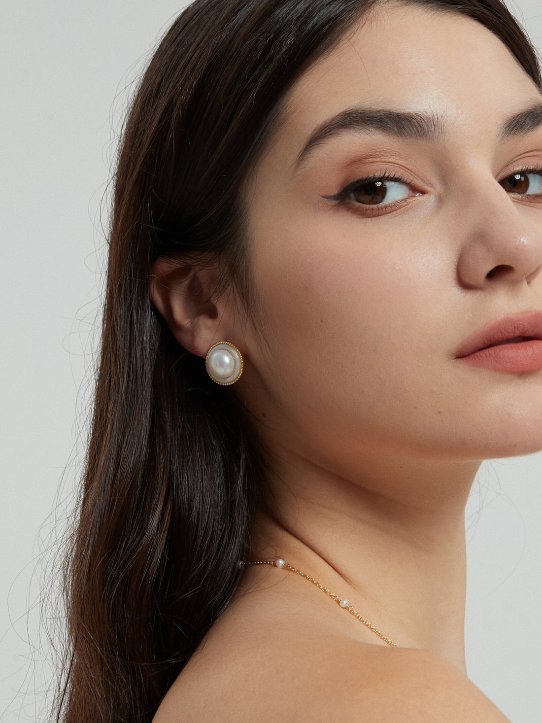 Elyna Pearl Earrings - MOUSAI