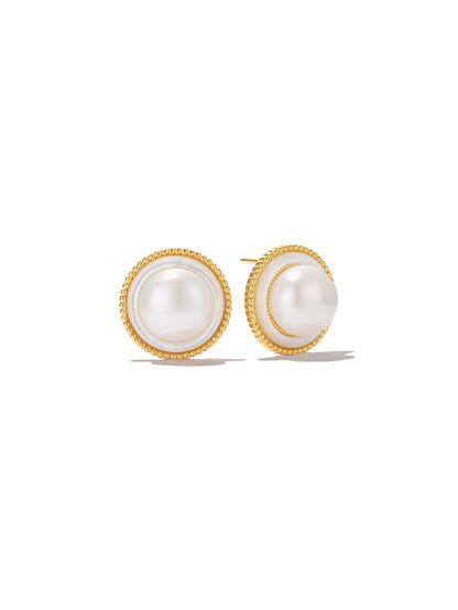 Elyna Pearl Earrings - MOUSAI