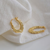 Sylvie Hoop Earrings - MOUSAI