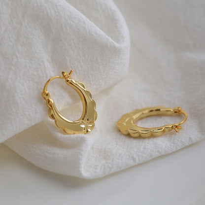 Sylvie Hoop Earrings - MOUSAI