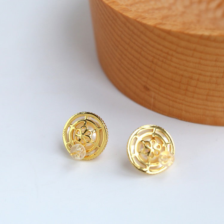 Elyna Pearl Earrings - MOUSAI