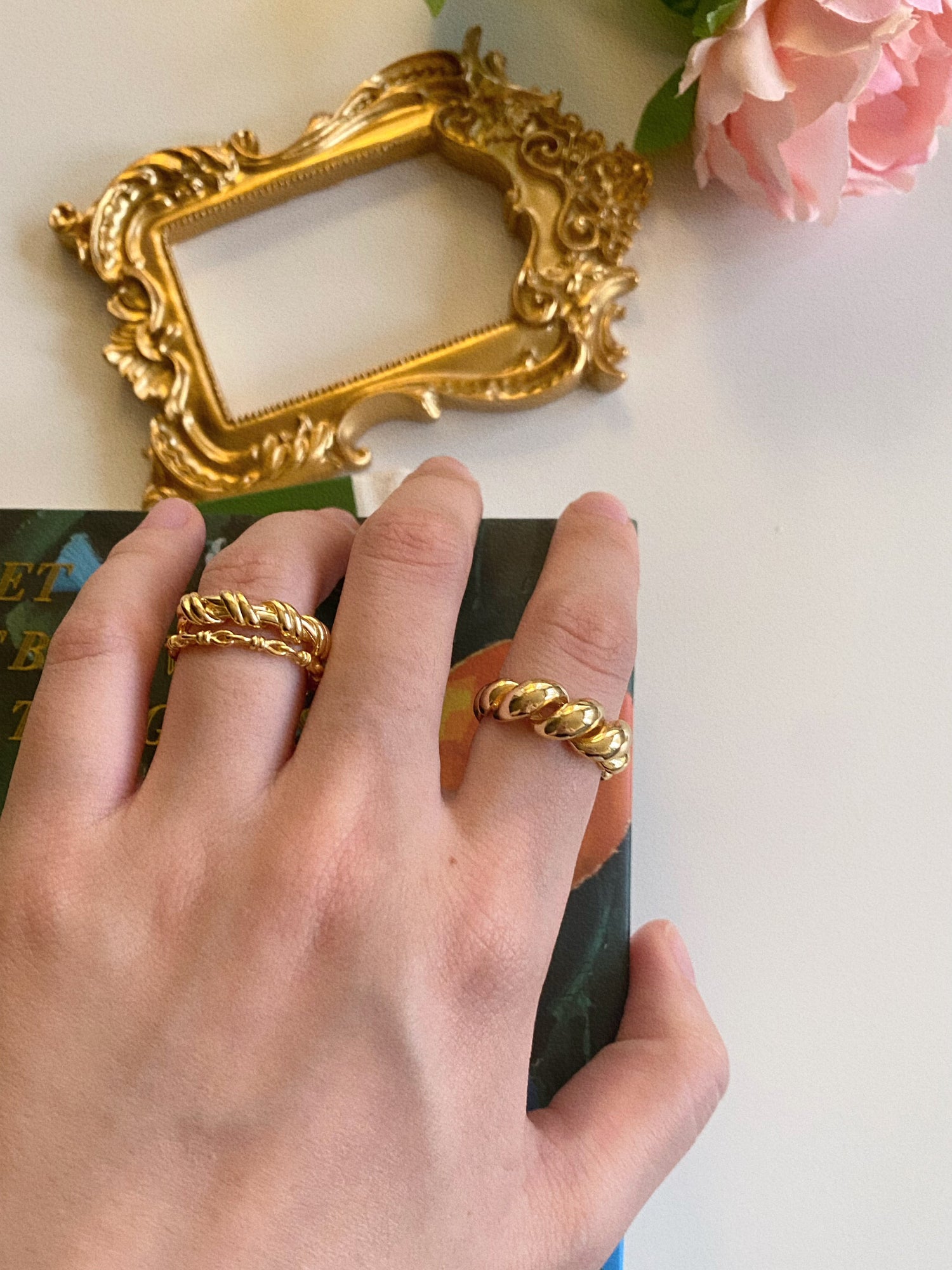 Lya Twisted Ring - MOUSAI