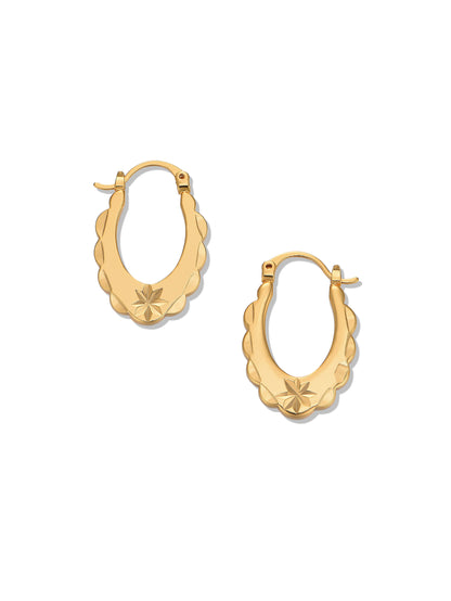 Sylvie Hoop Earrings - MOUSAI